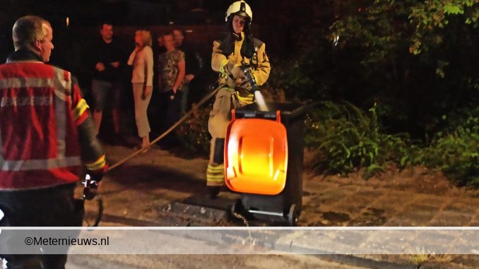 container brand in emmen mogelijk brandstichting