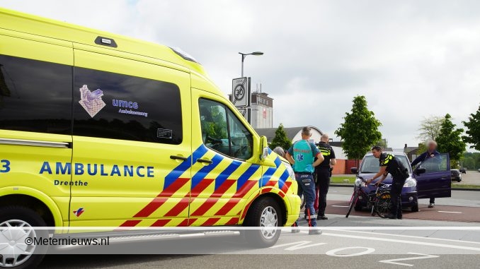 fietsster gewond na ongeval assen