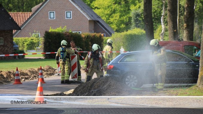 gas hogedruk lek gasteren