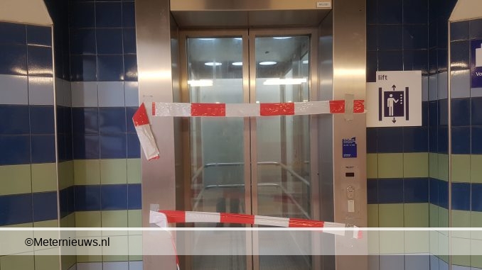 lift alweer defekt op station Meppel