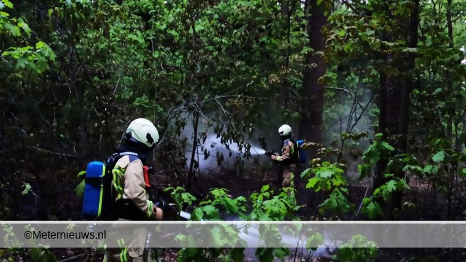 natuurbrand in Emmen