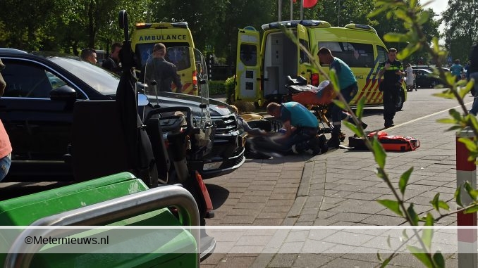 ongeval scooter auto Emmen