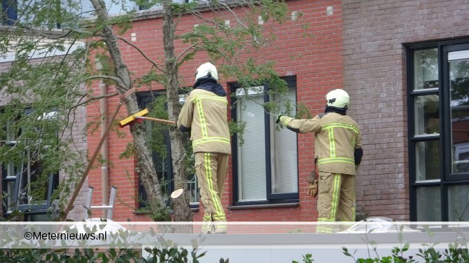 storrmschade bij woonzorg complex Meppel