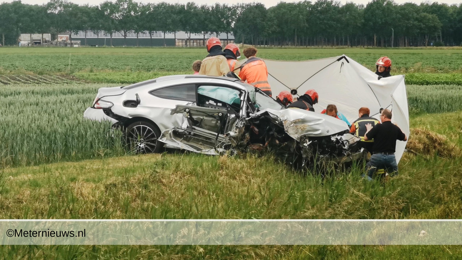 Ernstig ongeval in Wagenborgen. Ernstig ongeval in Wagenborgen.