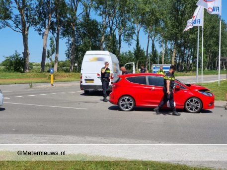 Vrouw gewond na ongeval in Groningen.