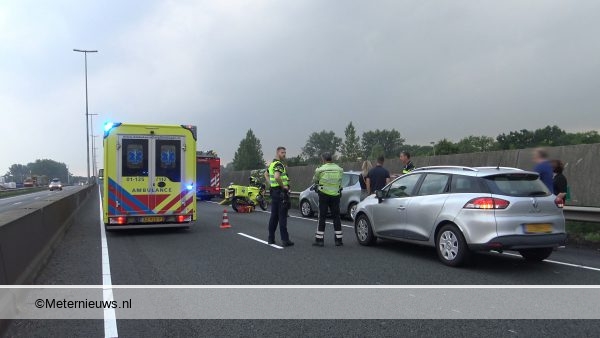 Spookrijder veroorzaakt ongeval in Groningen.