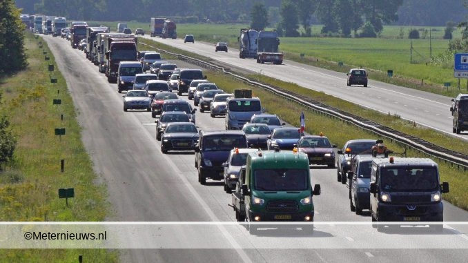 langzaam aan actie A28 boeren de wijkstaphorst