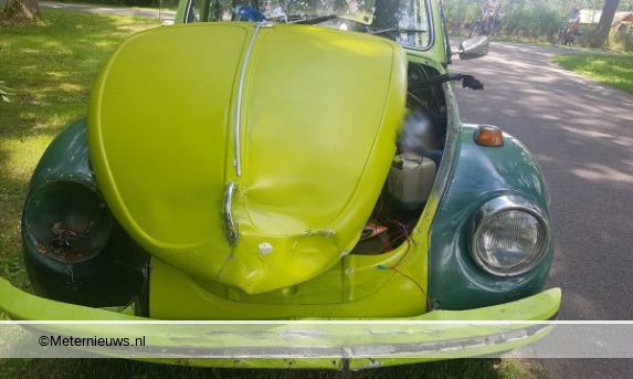 Motor en kever botsen in Darp (Video) #Darp – Bij een ongeval op de k.