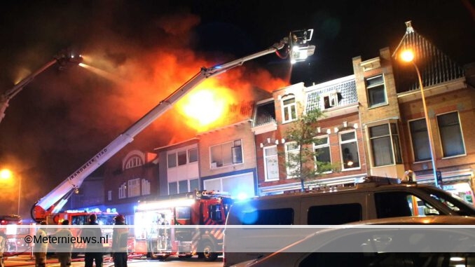 GROTE BRAND IN GRONINGEN