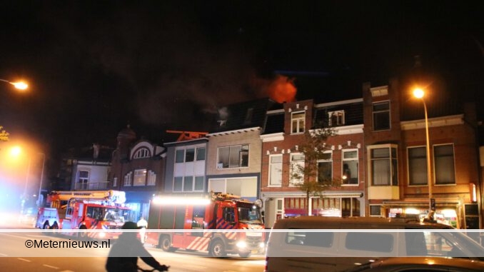 Uitslaande brand in Groningen