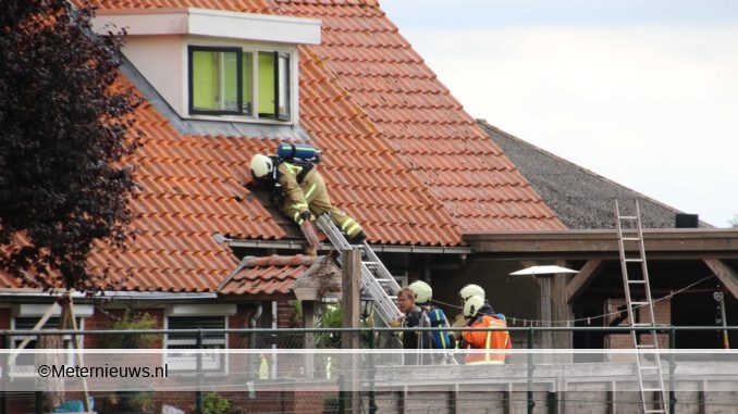 brand boerderij Beilen