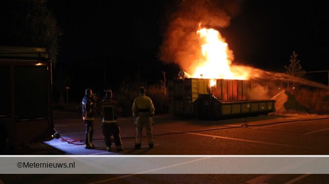 containerbrand Groningen