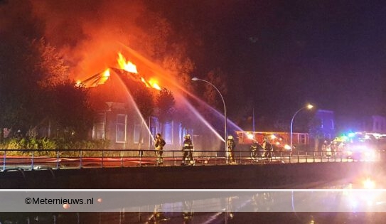 Grote brand Smilde #Smilde - Aan de Rijksweg in Sm.