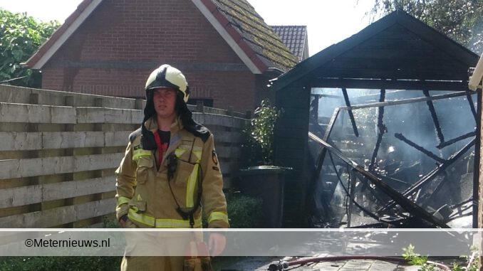 schuur afgebrand in Ruinerwold2