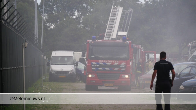 container brand domeinen Hoogeveen