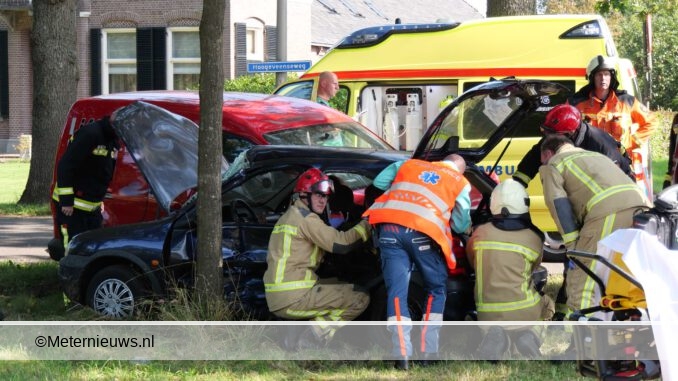 drie gewonden ongeval hoogeveenseweg Hoogeveen