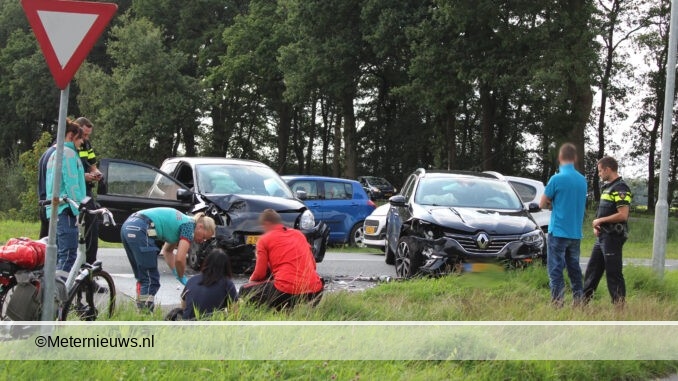 frontale aanrijding Emmen