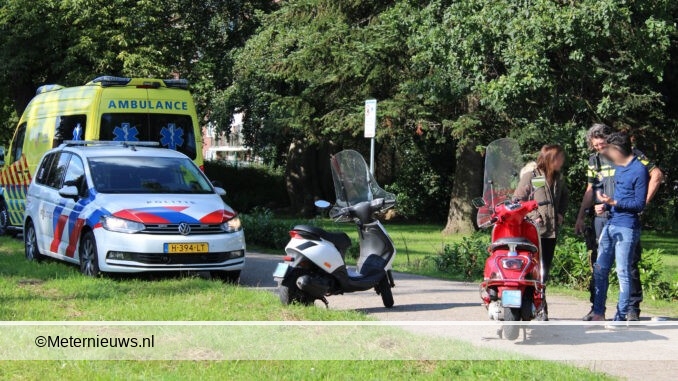 scootersbotsen in Emmen