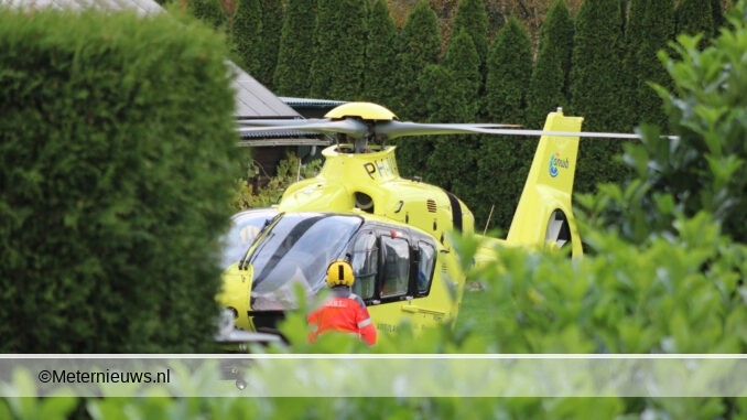 MAN ERNSTIG GEWOND NA VAL VAN TRAP IN DRENTSE NIEUW DORDRECHT3