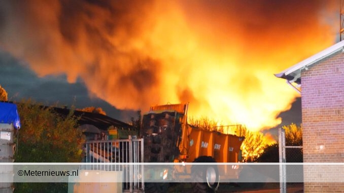 grote brand De krim brandstichting