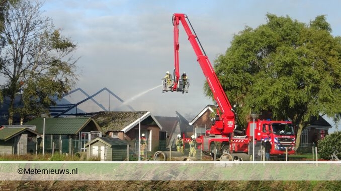 landbouwschuur afgebrand hasselt