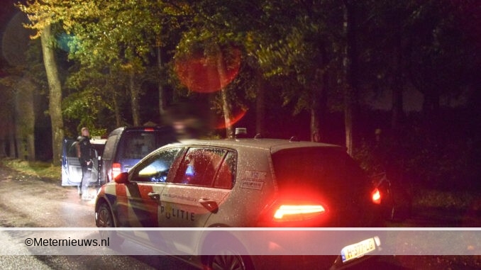 zoekactie naar man in bosgebied Eelde