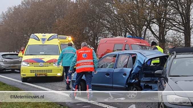 ERNSTIG VERKEERSONGEVAL N381 GARMINGE