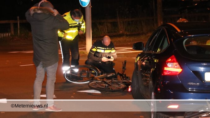 FIETSER GEWOND NA ONGEVAL IN GRONINGEN2