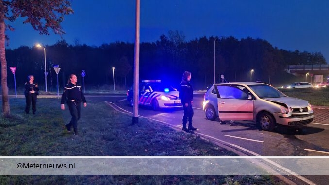 auto's opelkaar in Assen2