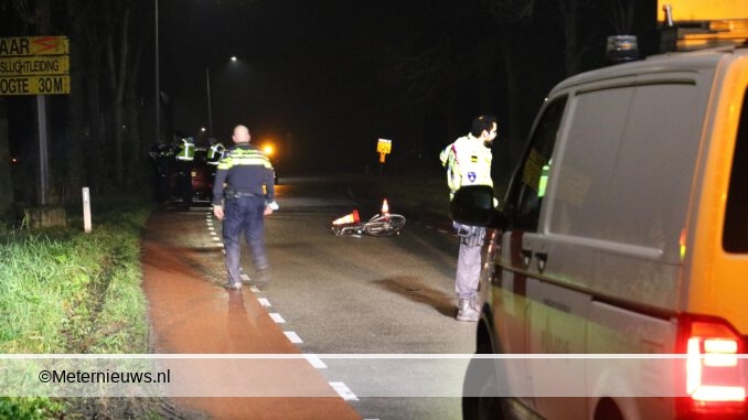fietser zwaar gewond in Groningen