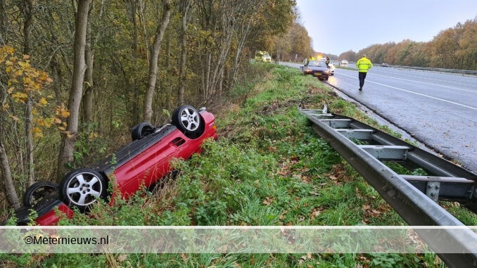 ongeval a28 oprit Assen west