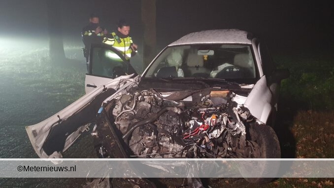 ongeval in de mist in Gees3
