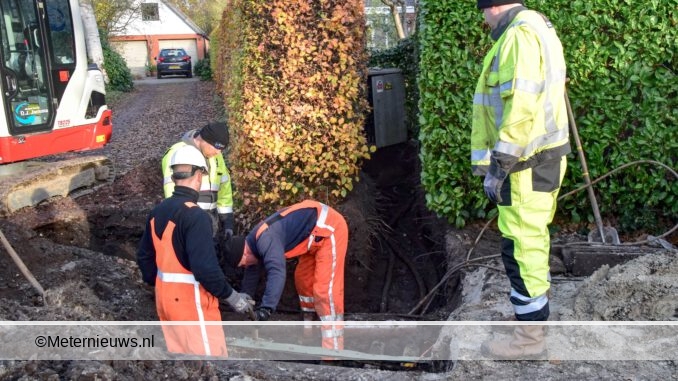storing in elektriciteitskast in Eelde