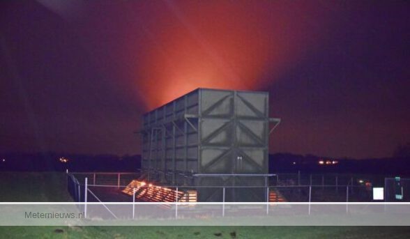 Vliegtuig meld brand in Donderen |