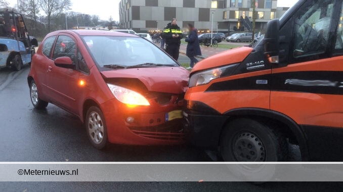 frontale aanrijding Meppel