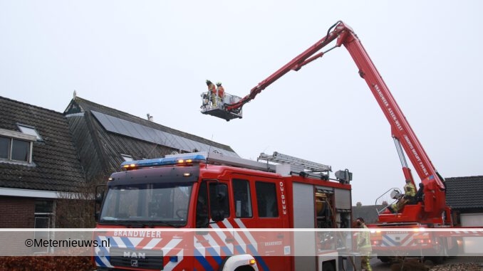 schootsteenbrand in Smilde