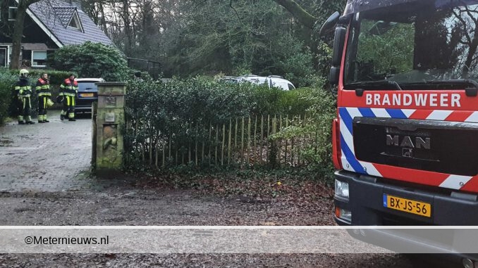 aardgaslek in Steenbergen