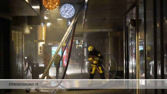 grote brand Zwolle winkelcentrum