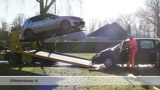 Auto ongeval in Rolde. Auto ongeval in Rolde.