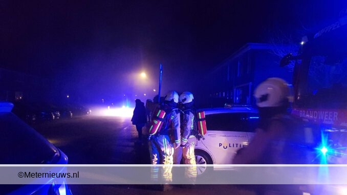 schuurtje in brand in Meppel