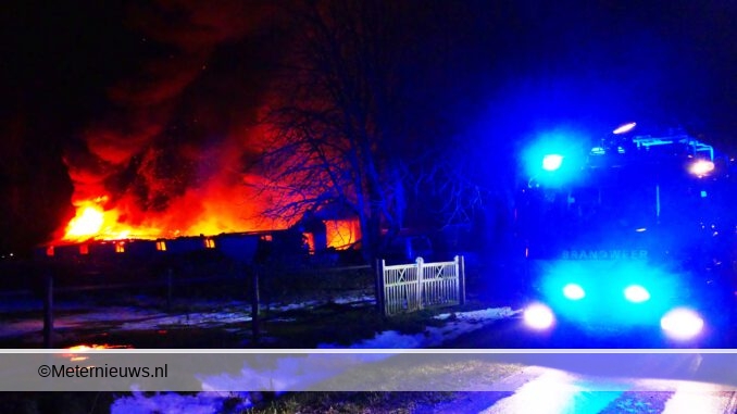 schuur in brand Noordsceschut2