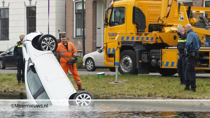 auto uit de vaart in assen