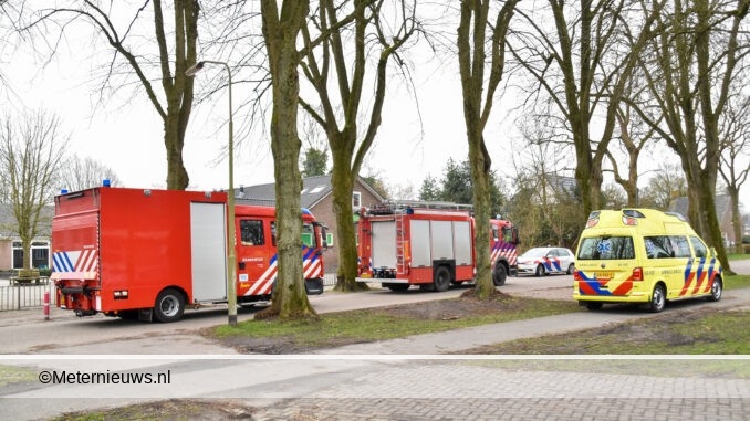 calamiteit bij school Holterweg in Vries