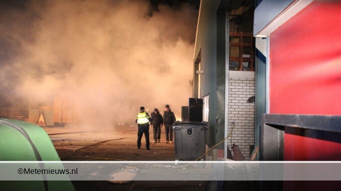 loods in brand in emmen