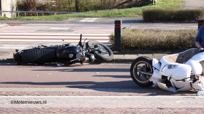 omngeval Groningen scooterbrommer