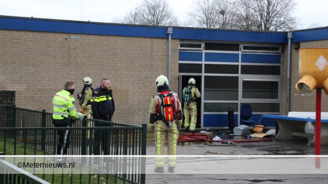 schoolbrand in emmen