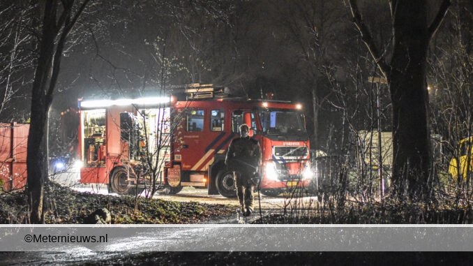 schoorsteenbrand in eelderwolde