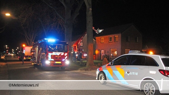 schoorsteenbrand valthe