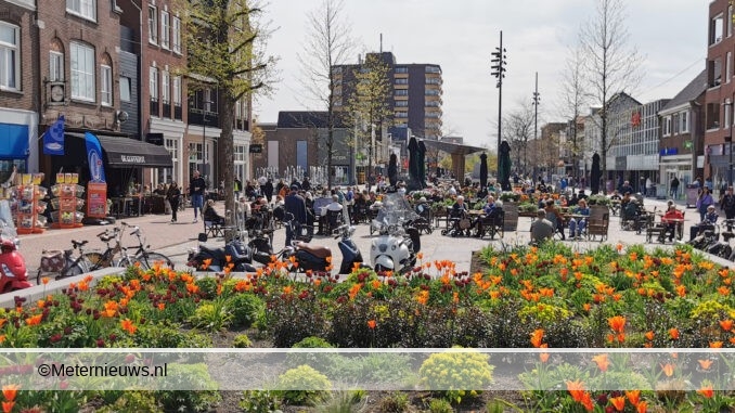 terrasjes in Hoogeveen gezellig vol