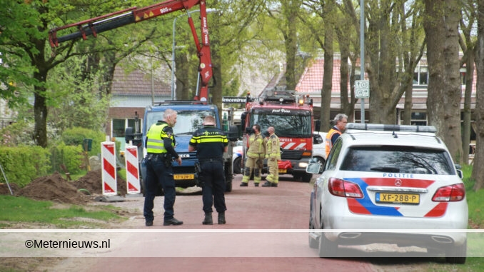 Woning ontruimd na gaslek in Drentse Zeijen